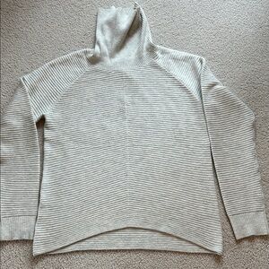 Women's Kuhl Solace Ribbed Turtleneck Sweater - Natural